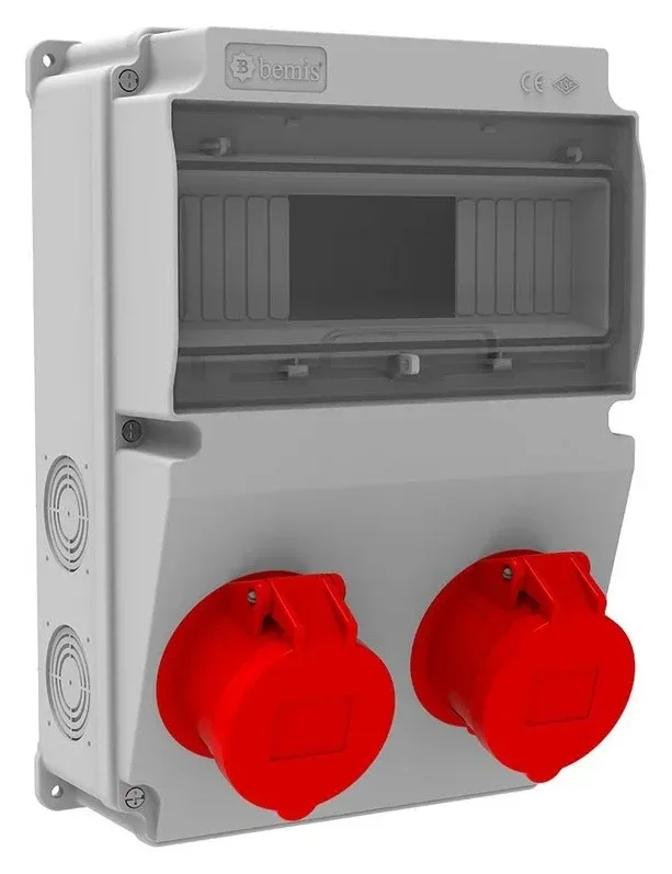 V10 Combination Unit – IP44, With sockets