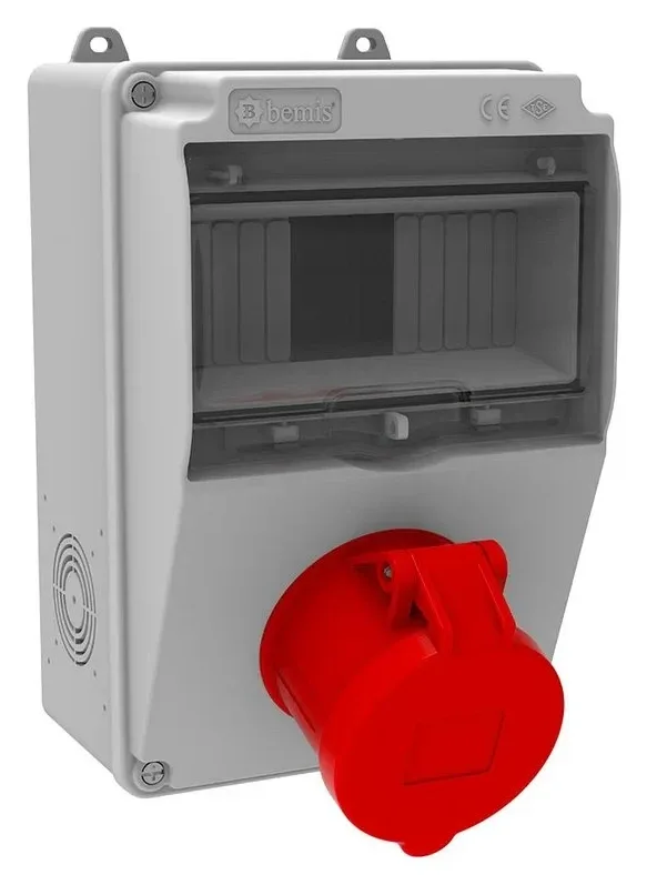 Cuadro combinado de tomas V7 – IP44, con tomas