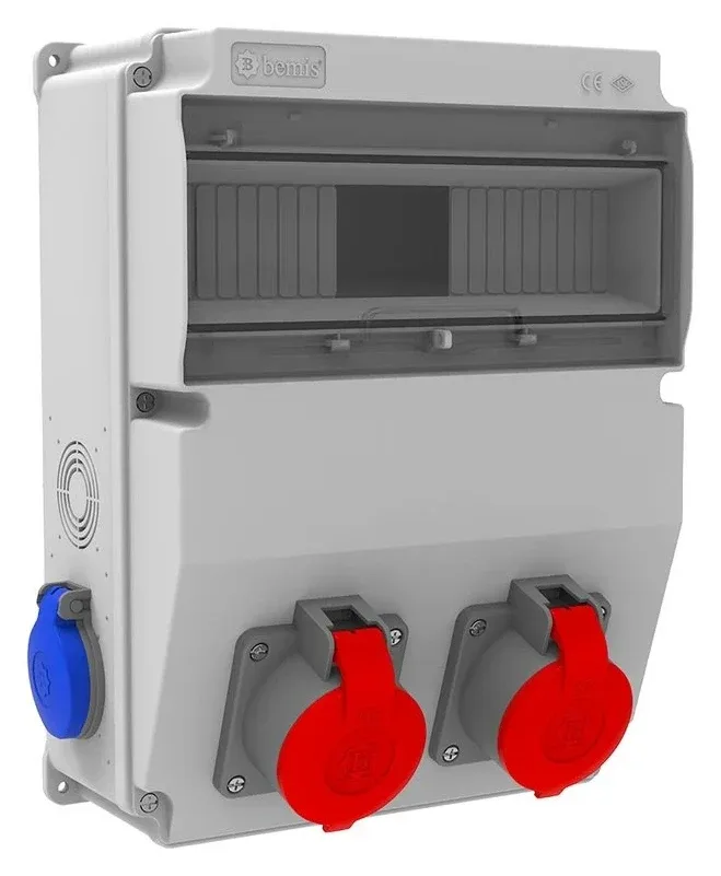 V12 Combination Unit – IP44, With sockets