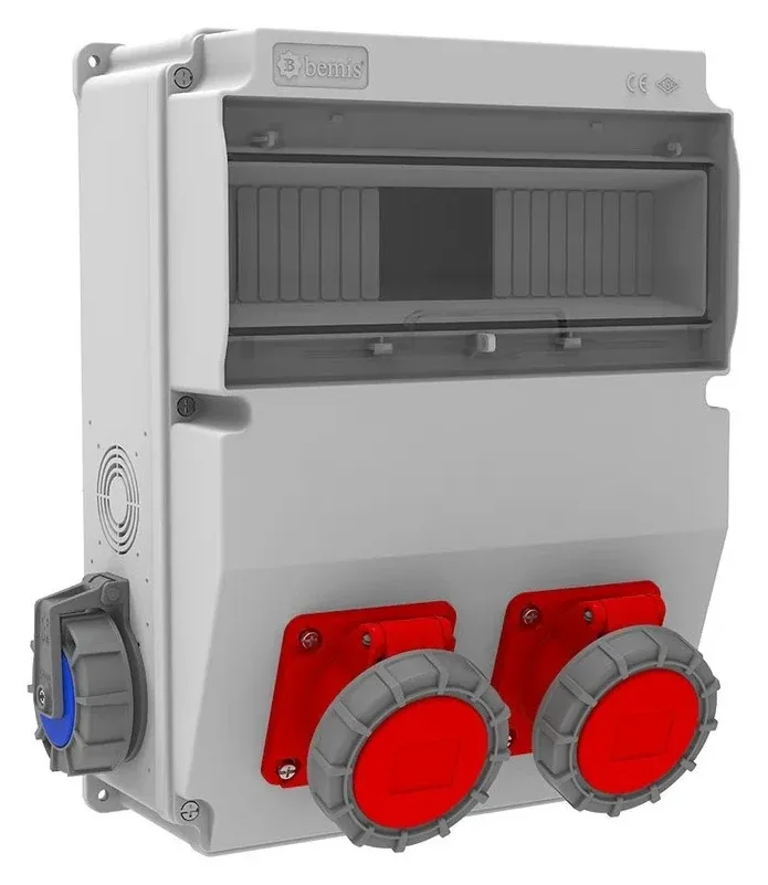 V12 Kombinasyon Kutusu – IP66, Prizli