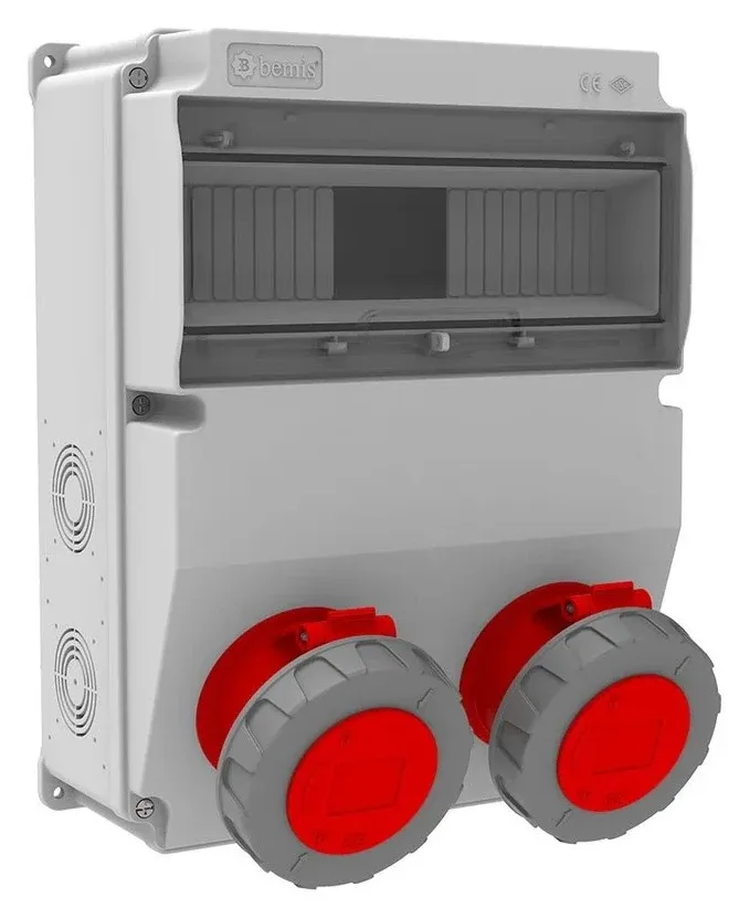 V12 Kombinasyon Kutusu – IP66, Prizli