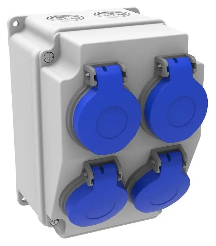 Mini Kombinasyon Kutusu – IP44, Prizli
