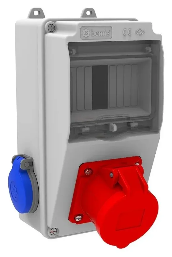 V5 Kombinasyon Kutusu – IP44, Prizli