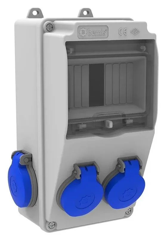 V5 Kombinasyon Kutusu – IP44, Prizli