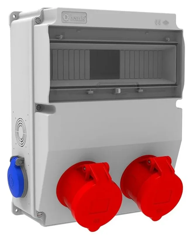 V12 Kombinasyon Kutusu – IP44, Prizli