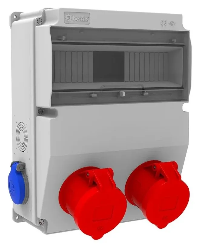 V12 Kombinasyon Kutusu – IP44, Prizli