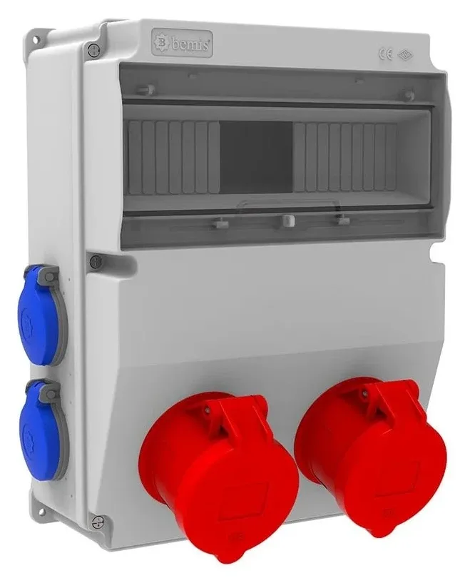 V12 Kombinasyon Kutusu – IP44, Prizli