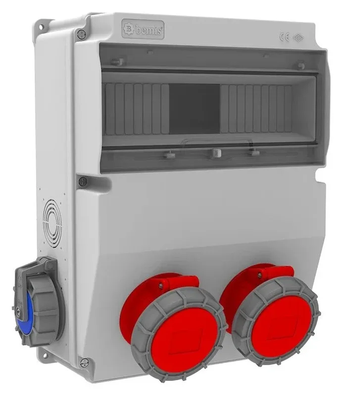 V12 Kombinasyon Kutusu – IP66, Prizli