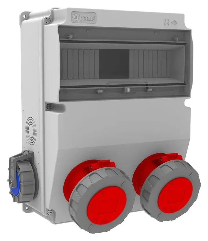 وحدة مقابس مجمعة V12 – IP66, مع مقابس