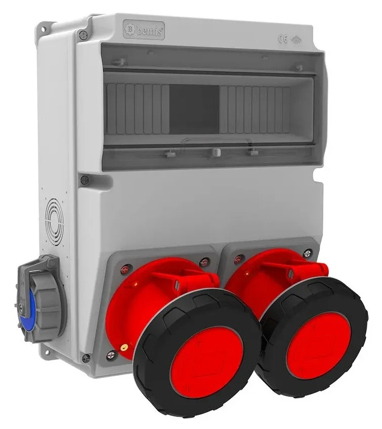 V12 Kombinasyon Kutusu – IP66, Prizli