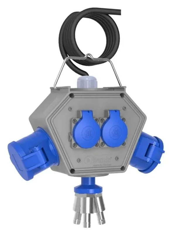 Polybox – IP44, con tomas