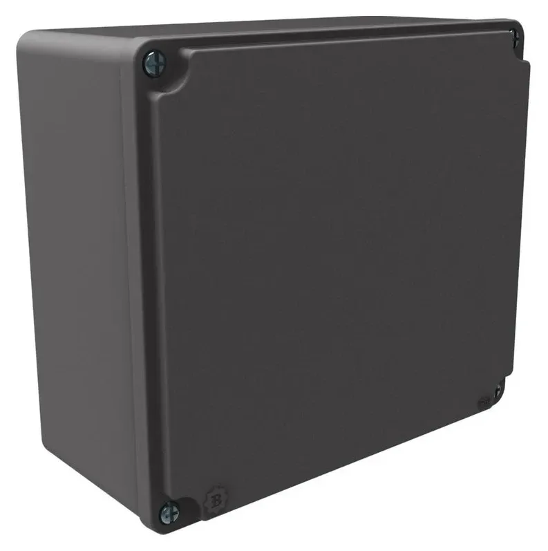 Caja de derivación antideflagrante de aluminio (130x190x90) – IP67, tapa de aluminio