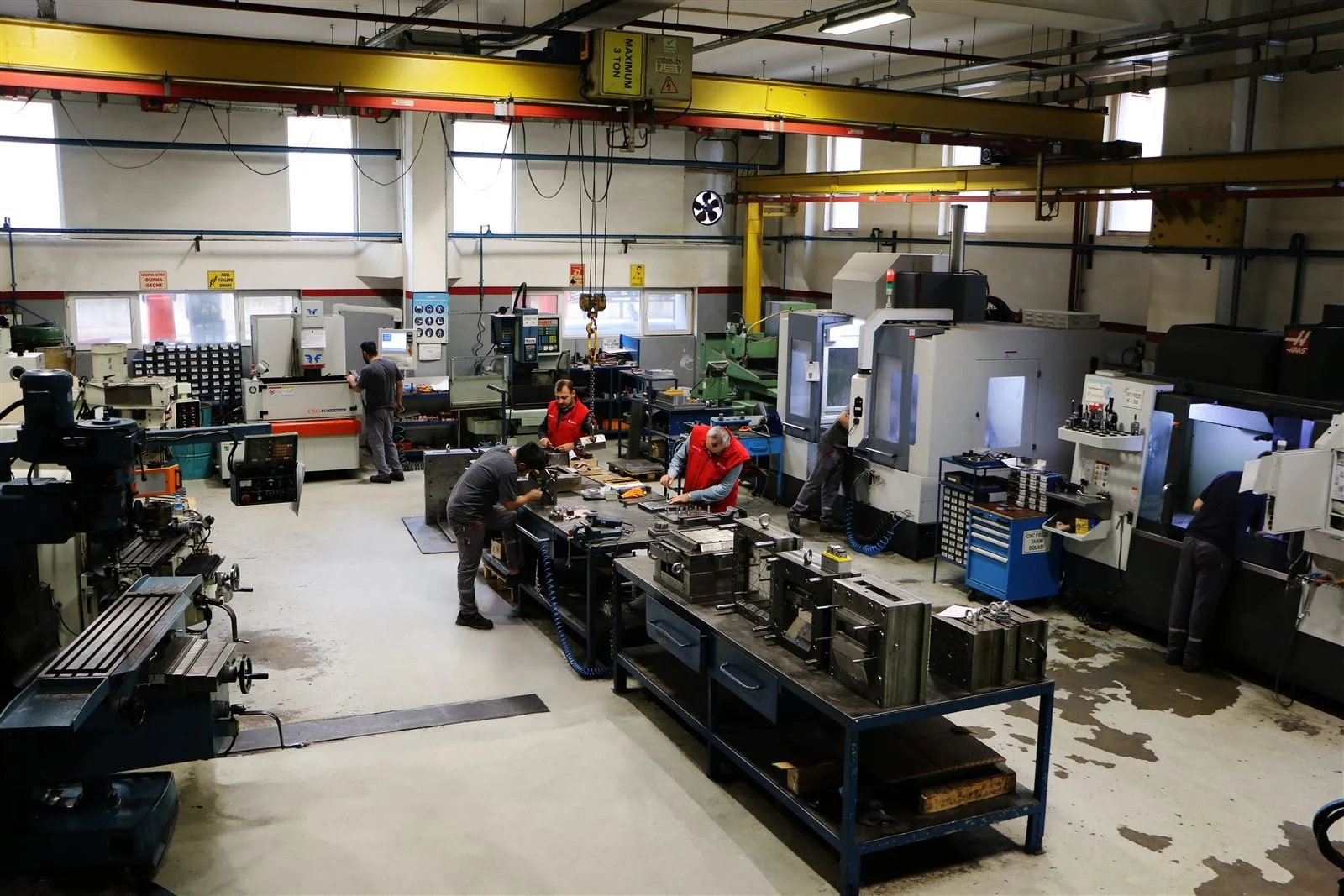 Área de I+D y fabricación de moldes de Bemis